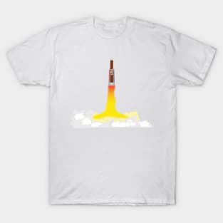 Space shuttle taking off T-Shirt